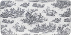 Linon Stephanie Black and White Toile Fully Upholstered Bench - Image 14