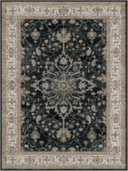 RELEANY Washable Area Rug, Water Repellent, Pet Friendly, Vintage Floral Boho - Image 9
