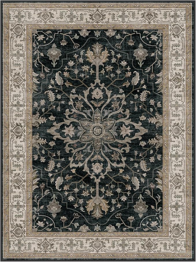 RELEANY Washable Area Rug, Runner 2'6"x8', Water Repellent, Pet Friendly - Image 9