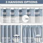 MIULEE 100% Blackout Linen Curtains - Image 5