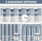 MIULEE 100% Blackout Linen Curtains - Image 5