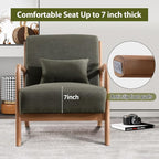 INZOY Mid Century Modern Accent Chair - Image 6