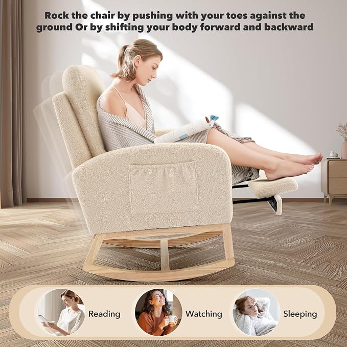 Rocking Chair Nursery, Nursing Rocking Chairs - Image 4