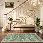 RELEANY Washable Area Rug, Runner 2'6"x5', Water Repellent, Pet Friendly - Image 2