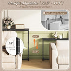 Huuger 102.4 Inch Behind Couch Table - Image 4