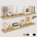 Fun Memories Floating Shelves for Wall, Floating Shelf for Living Room by FunMemories