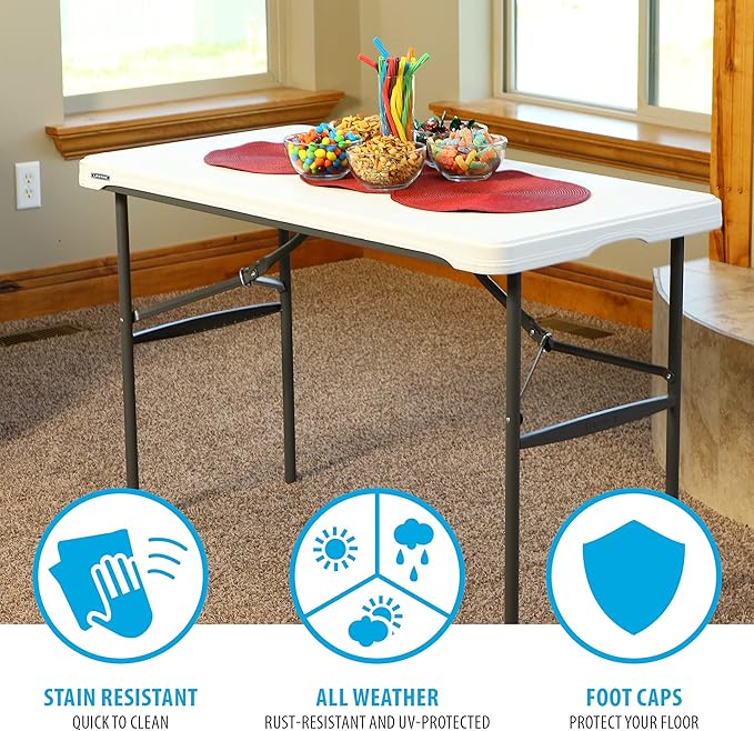 LIFETIME 280478 Commercial Nesting Folding Table - Image 7