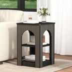 weselon End Table Set of 2, Mid-Century Modern Side Table - Image 6