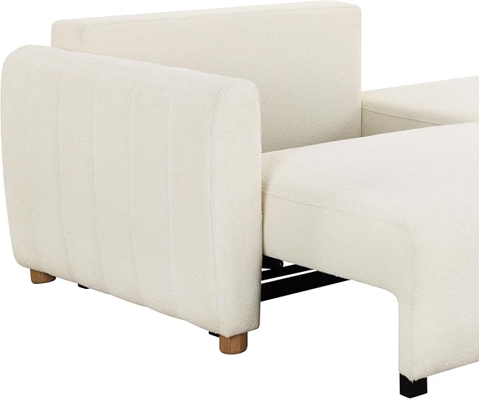Serta Galway 91.7" Convertible Sleeper Sofa, Queen Size, Wall-Hugging - Image 6
