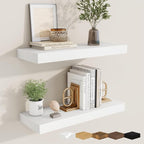 fuqing Floating Shelves for Wall, Wall Mounted Wood Floating Shelf by Fuqing