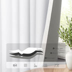Complete Blackout Curtains White 80 Inches Long Kitchen Curtain Custom Drape - Image 7