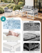 SERWALL HDPE Outdoor Loveseat - Image 9