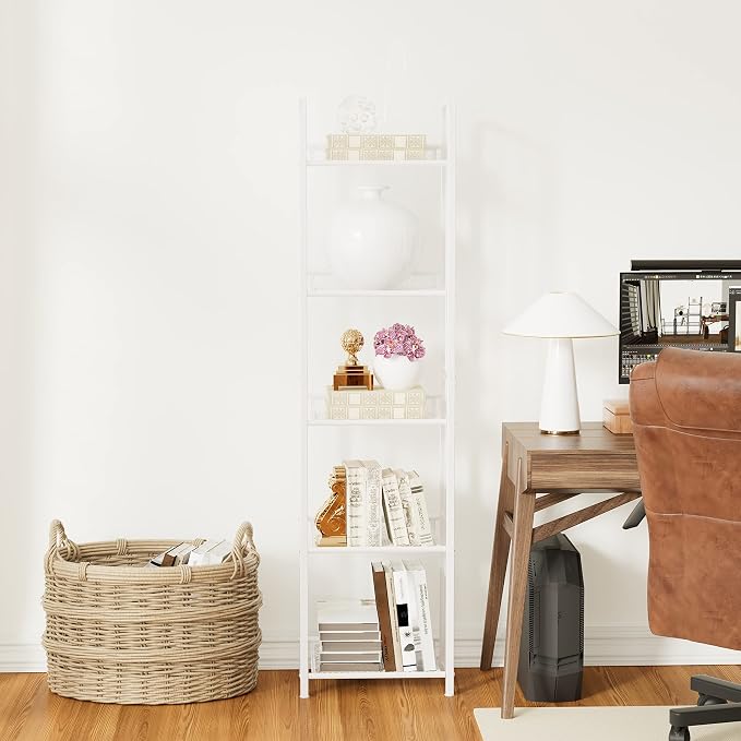 Bookshelf Storage Shelf Bookcase Freestanding Storage Stand - Image 6