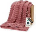 Bedsure Soft Twin XL Blanket for Bed Dorm Dusty Pink 66"x90" | Birthday Gifts by Unknown