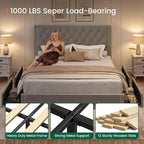 LARMACE King Size Bed Frame - Image 6
