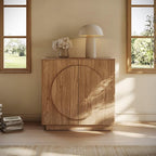 BELLEZE Mid Century Modern Arched Sideboard by BELLEZE