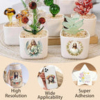 4 Sheets Rub on Transfers for Crafts, Bible Quotes Furniture Transfers for Wood - Image 4