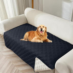 Genina Waterproof Couch Cover, Washable Anti-Slip 78inch Sofa Covers by Genina