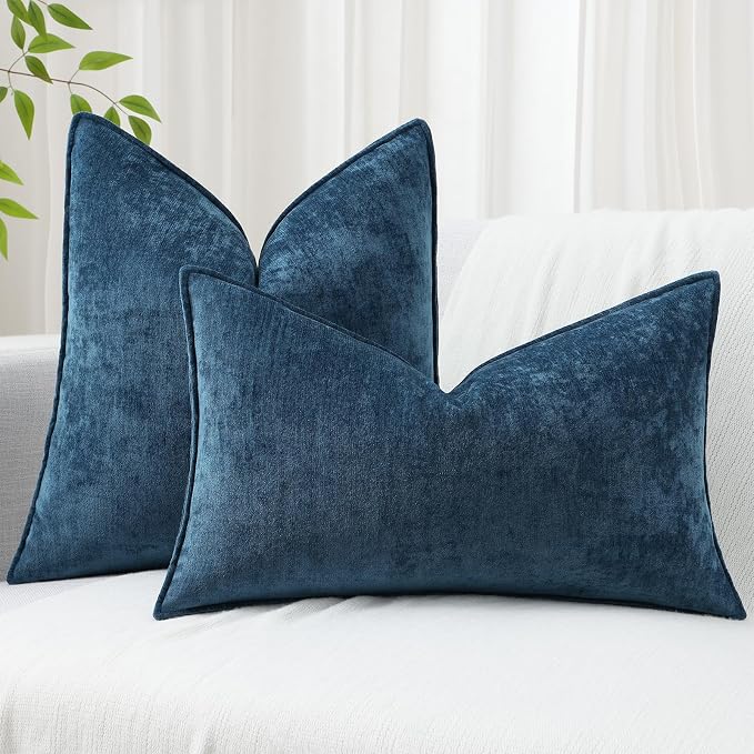 decorUhome Summer Couch Throw Pillow Covers 20x20 Set of 2, Decorative Soft - Image 4