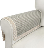 Couch Arm Covers, Couch Covers, Non-Slip Lace Armrest Covers, Headrest/Backrest by Becoolifer