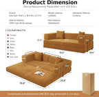 MoonSpeak 78.8''Sleeper Couch Bed - Image 2