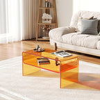 Acrylic Coffee Table, Modern Tea Table - Image 4