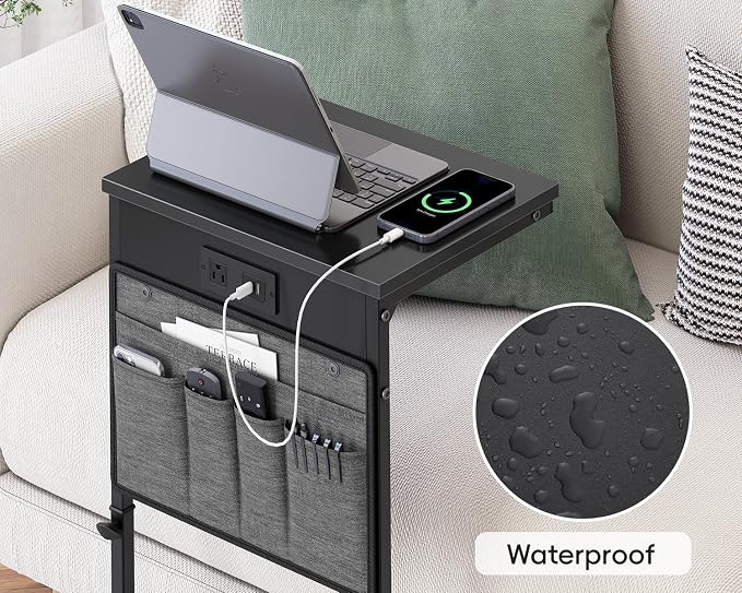 Vagusicc C-Shaped End Table Set of 2 - Image 9