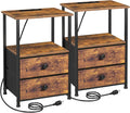 LOAKEKEL Night Stand Set 2, Nightstand by LOAKEKEL