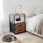 LOAKEKEL Night Stand Set 2, Nightstand - Image 2