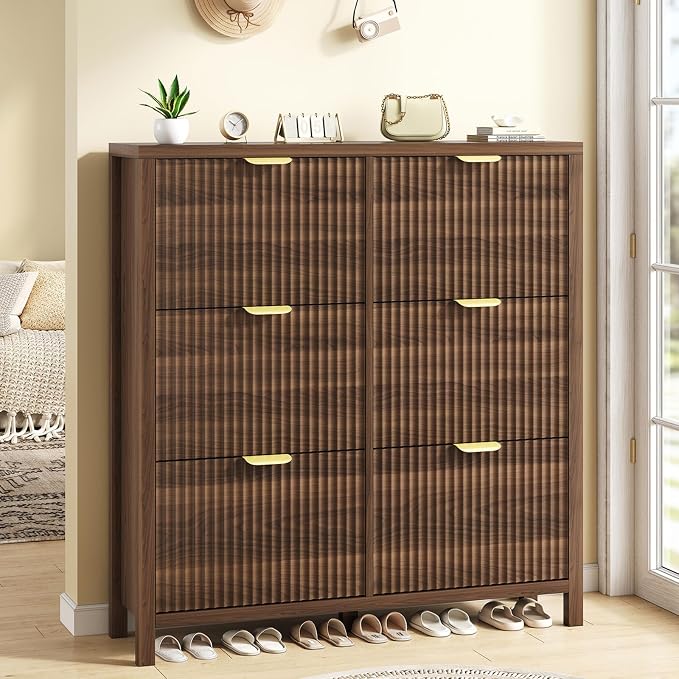 YOMILUVE 47.3" Shoe Cabinet Storage by YomiluveDesign