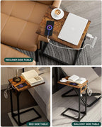 C-Shaped Side Table for Couch - Image 6