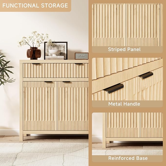 Fatmok Fluted Buffet Cabinet - Image 4