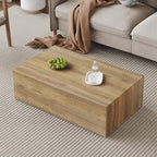 Coffee Table for Living Room Table, Modern Wood Coffee Table, Center Table for - Image 3