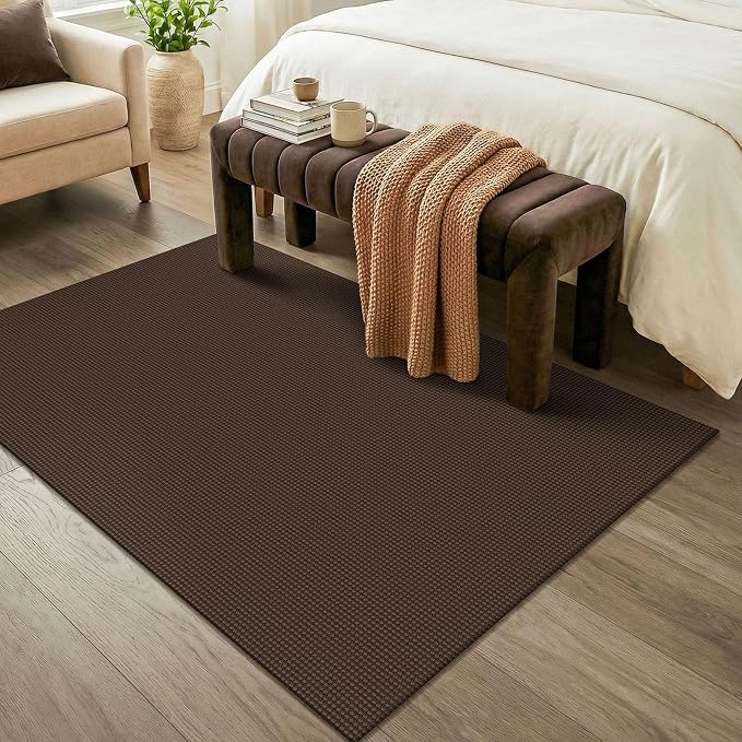 KOZYFLY Washable 4x6 Entry Woven Area Rug, Braided Throw Rugs - Image 8