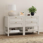 EYYTHUNG Tall Modern Nightstand - Image 3