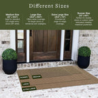 WaterHog Squares Front Door Mat Indoor Outdoor Entrance, All-Weather Mats | - Image 2