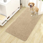 OLANLY Dog Door Mat for Muddy Paws 44x24, Super Absorbent Chenille Mud Mat | by OLANLY