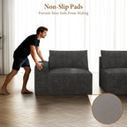 Vesgantti 143.7" Boneless Couch - Image 5