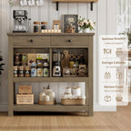 HOSTACK Farmhouse Console Table - Image 8