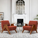 Home Accent Chair Mid Century Modern Accent Chair - Image 8
