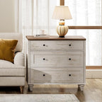 WAMPAT Farmhouse Nightstand - Image 6