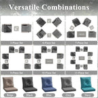 2-Seat Modern Patio Furniture Set - Image 9
