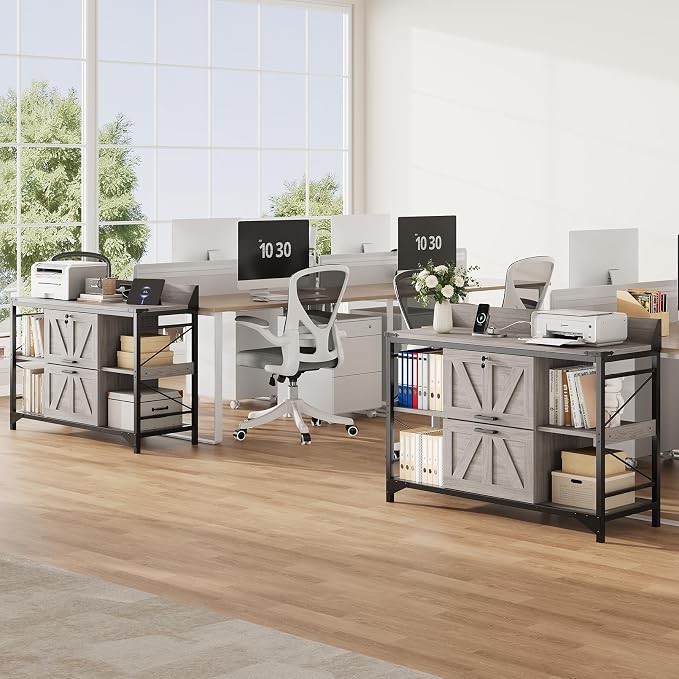 44" File Cabinet, Lateral Filing Cabinet - Image 9