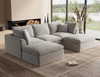 ohllob 110" Cloud Sectional Couches by Ohllob