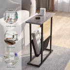 Yusong Narrow Side Table for Small Spaces, Small End Table - Image 5