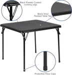 Flash Furniture Mindy Kids 3-Piece Folding Table and Chairs Set - Image 3