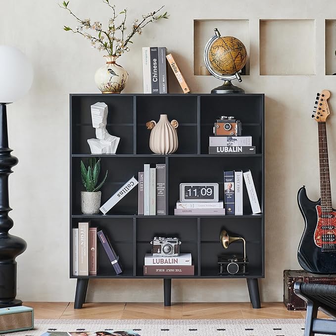 LEYAOYAO 8 Cube Bookshelf, 3 Tier Bookcase - Image 7