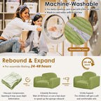 Foryoomi 2 in 1 Convertible Kids Couch - Image 7