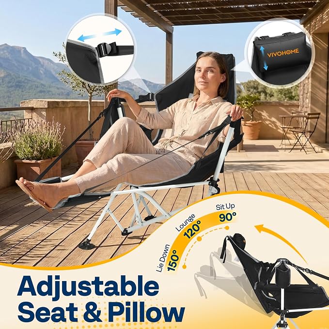 VIVOHOME Hammock Camping Chair - Image 5