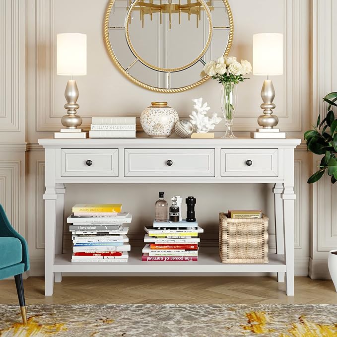 Harper & Bright Designs TREXM Classic Retro Style Console Table - Image 3
